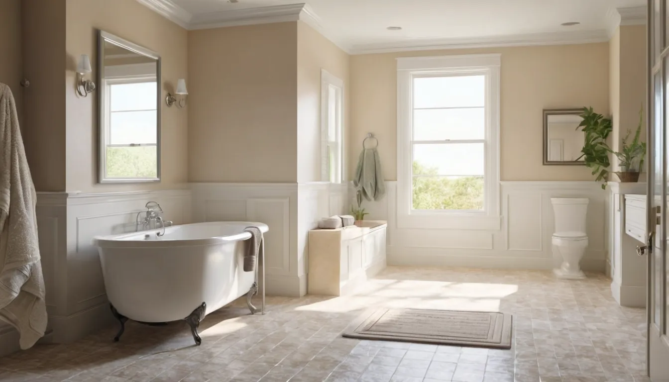 A bright, accessible bathroom with a walk-in tub in a Haymarket home